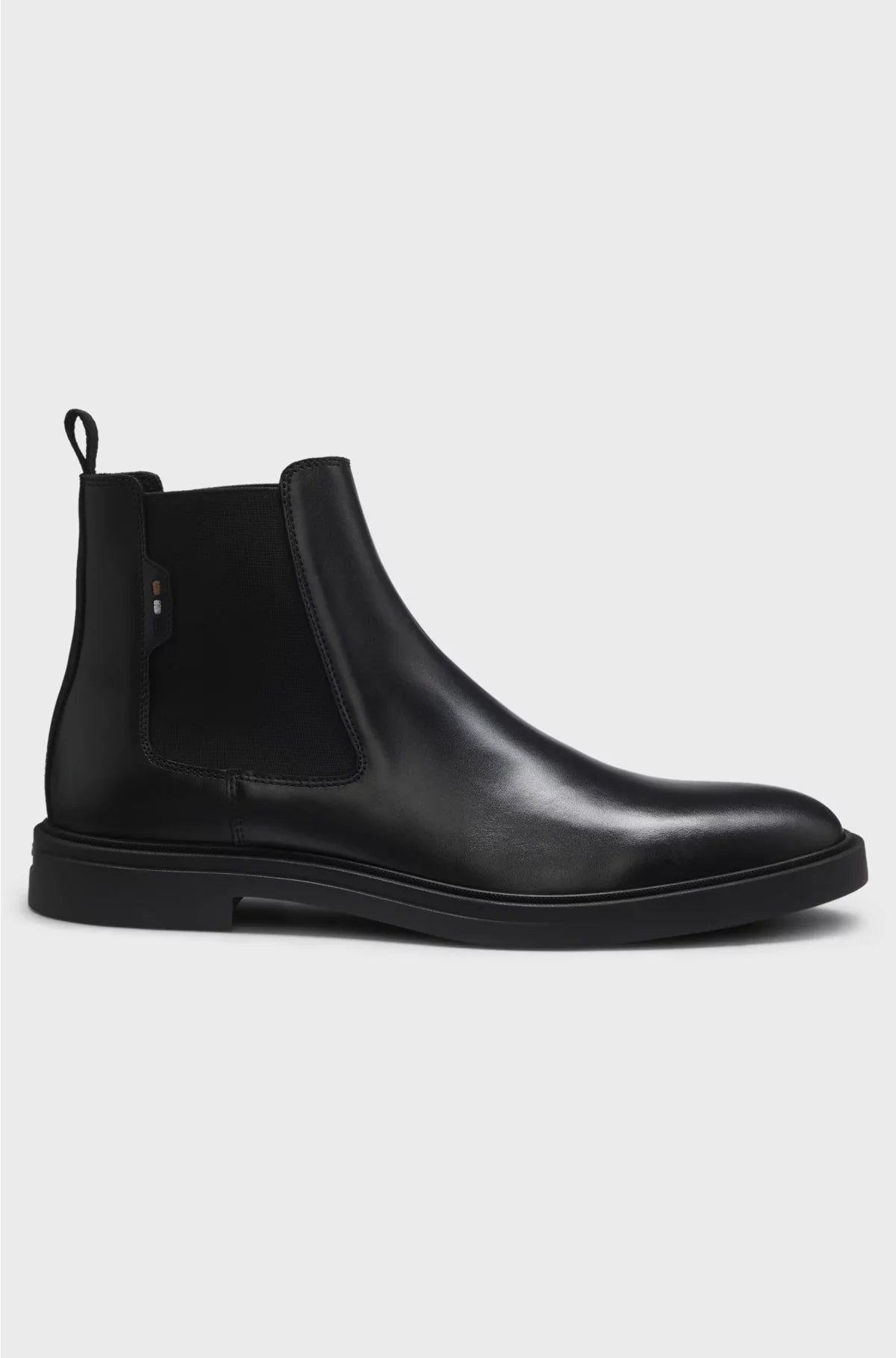 CHELSEA BOOTS IN NAPPA LEATHER WITH SIGNATURE-STRIPE DETAIL