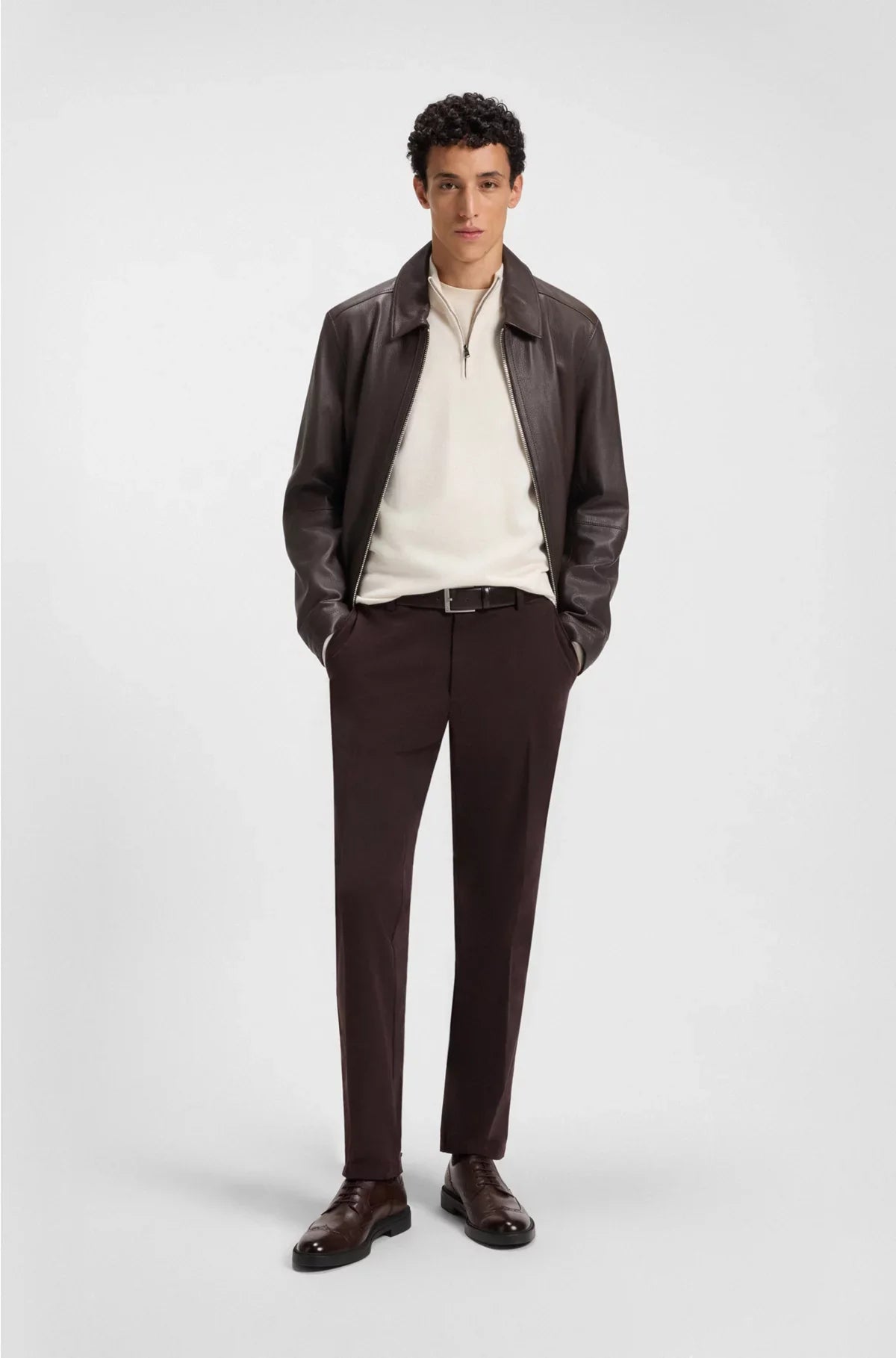 DERBY IN PELLE NAPPA CON BROGUE