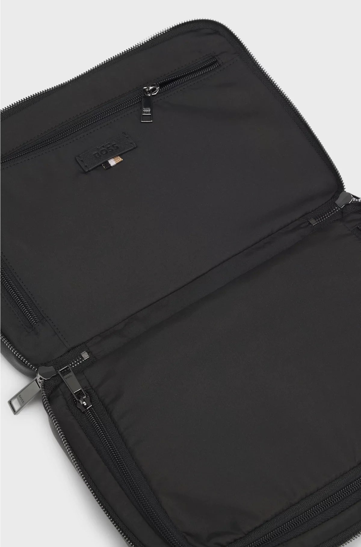 MONOGRAM WASHBAG WITH FOIL-EMBOSSED LOGO