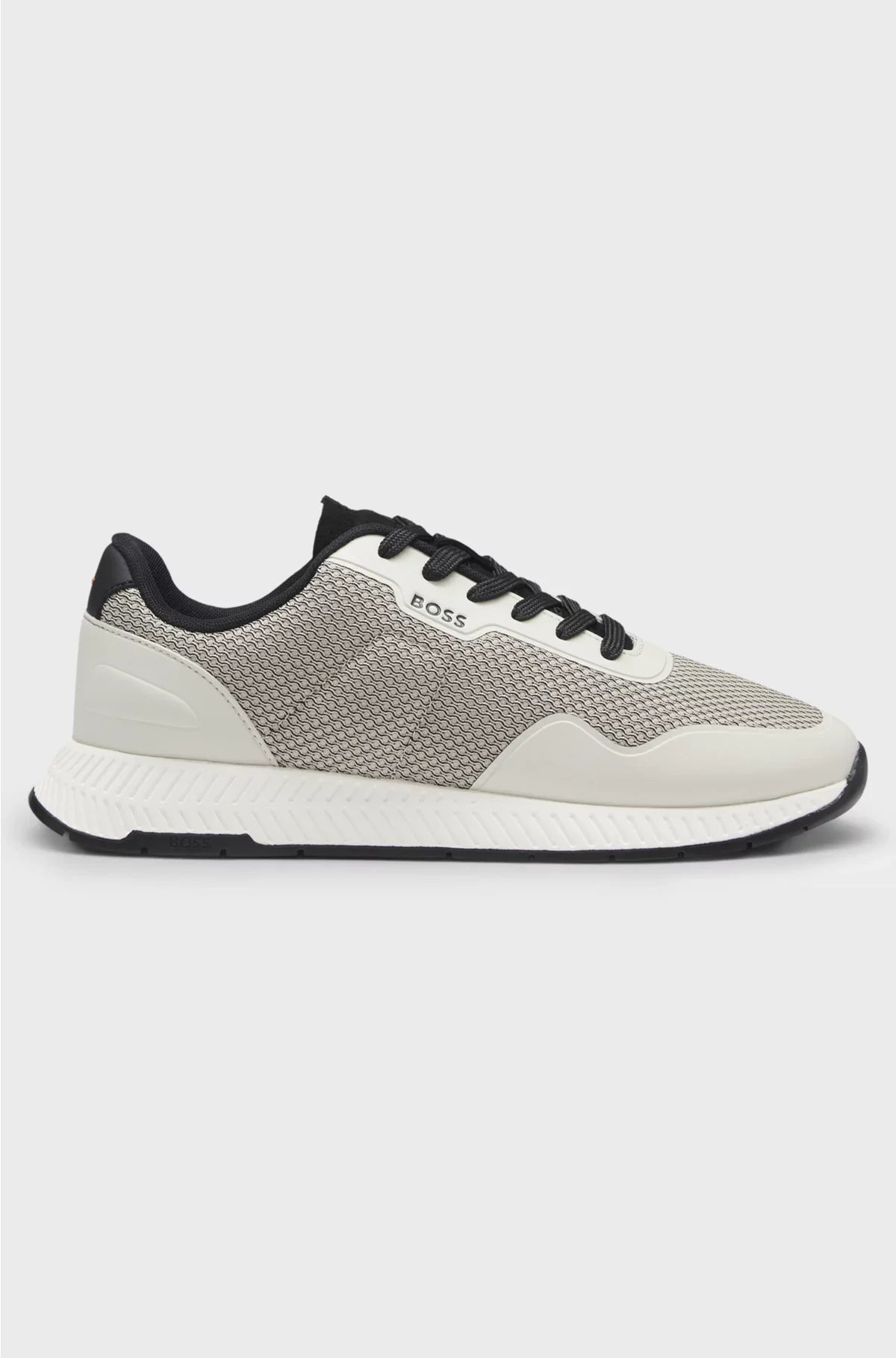 TTNM EVO MESH TRAINERS WITH FAUX-LEATHER TRIMS