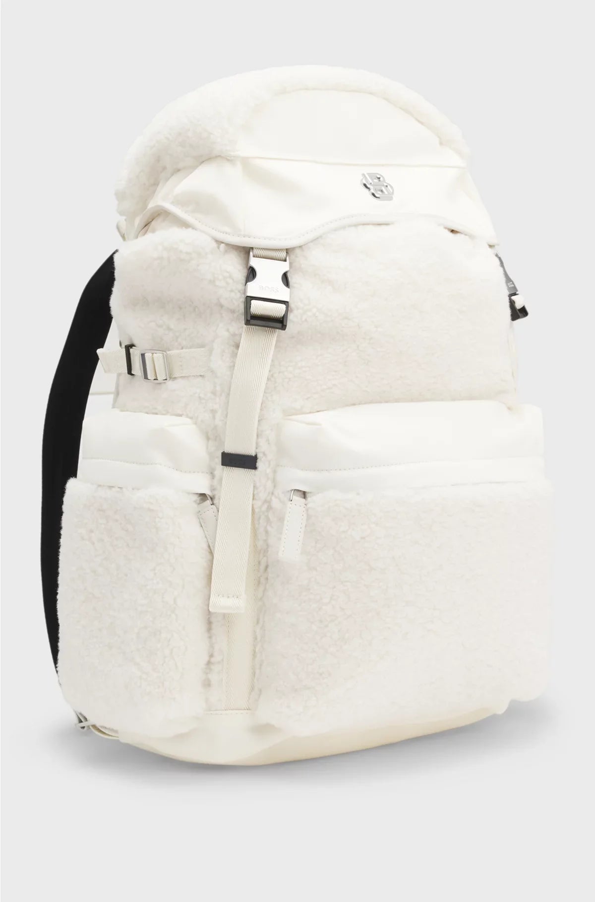 B-ICON BACKPACK WITH TEDDY TRIMS