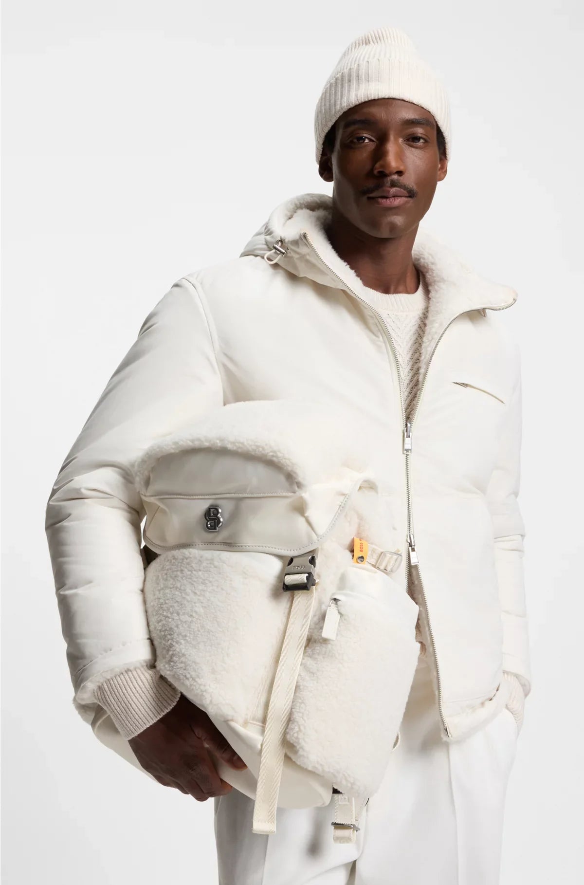 B-ICON BACKPACK WITH TEDDY TRIMS