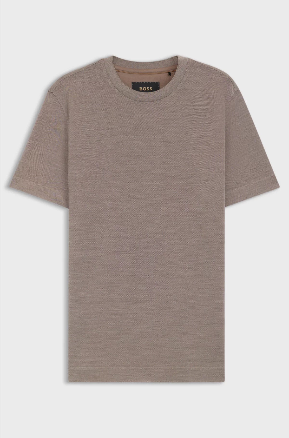 T-SHIRT REGULAR FIT IN SETA E LANA