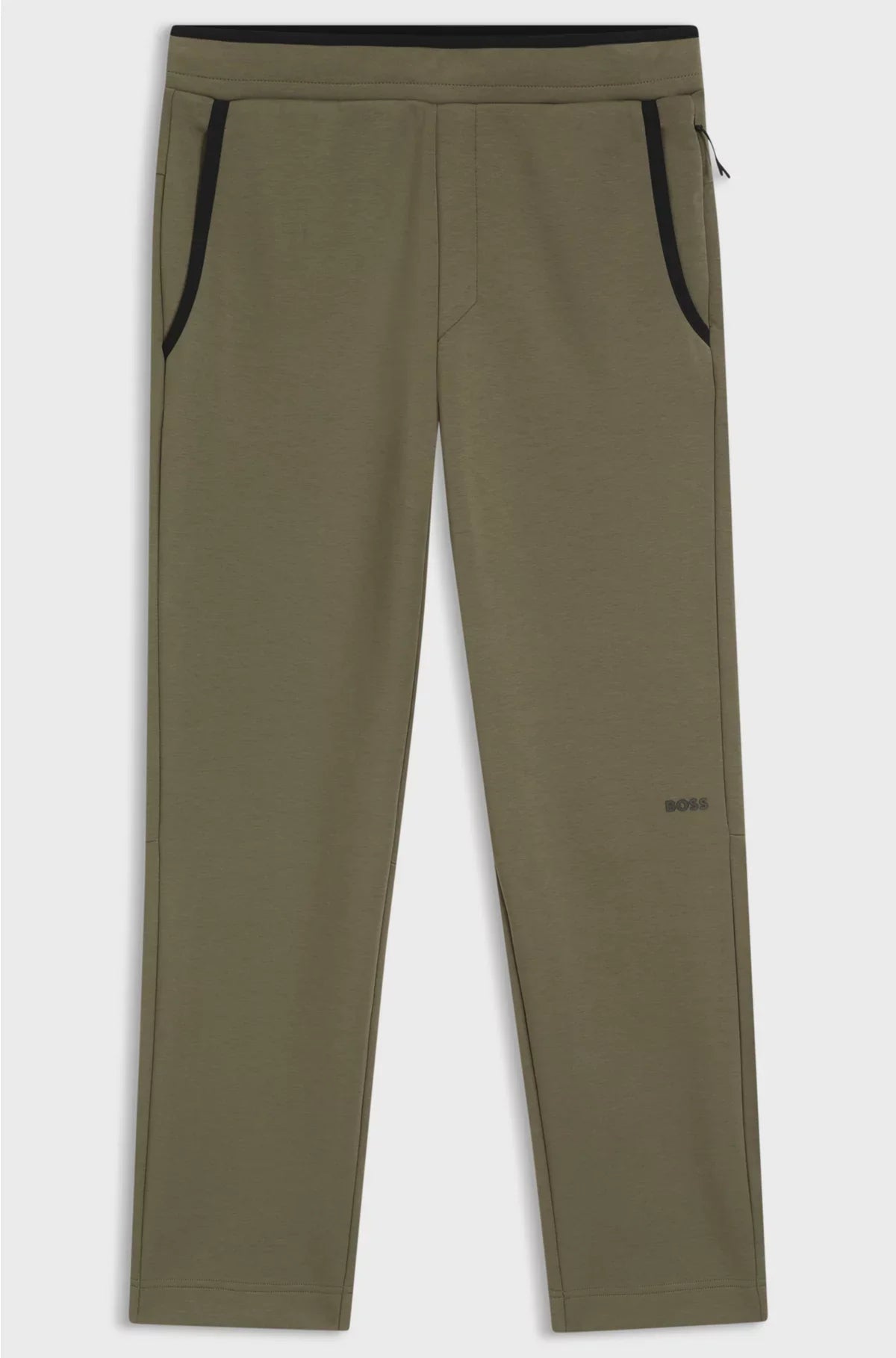 REGULAR-FIT TRACKSUIT BOTTOMS IN SUPER-SOFT STRETCH FABRIC