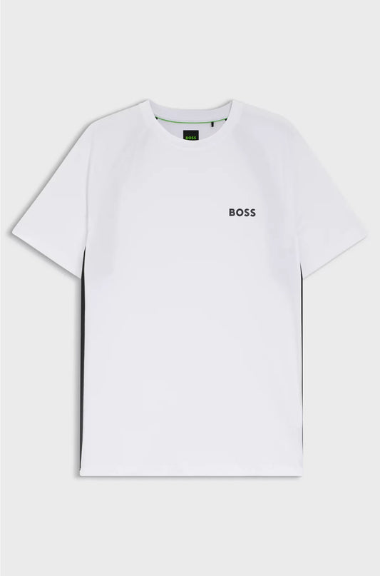 QUICK-DRY SLIM-FIT T-SHIRT WITH FOUR-WAY STRETCH