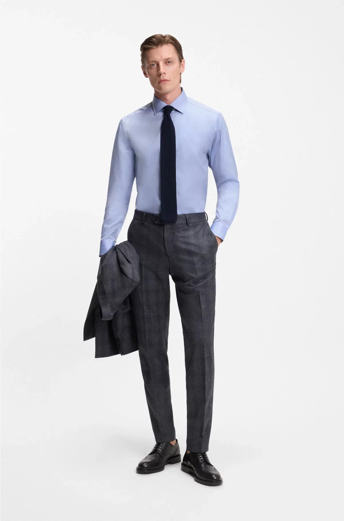 SLIM-FIT SHIRT IN OXFORD COTTON