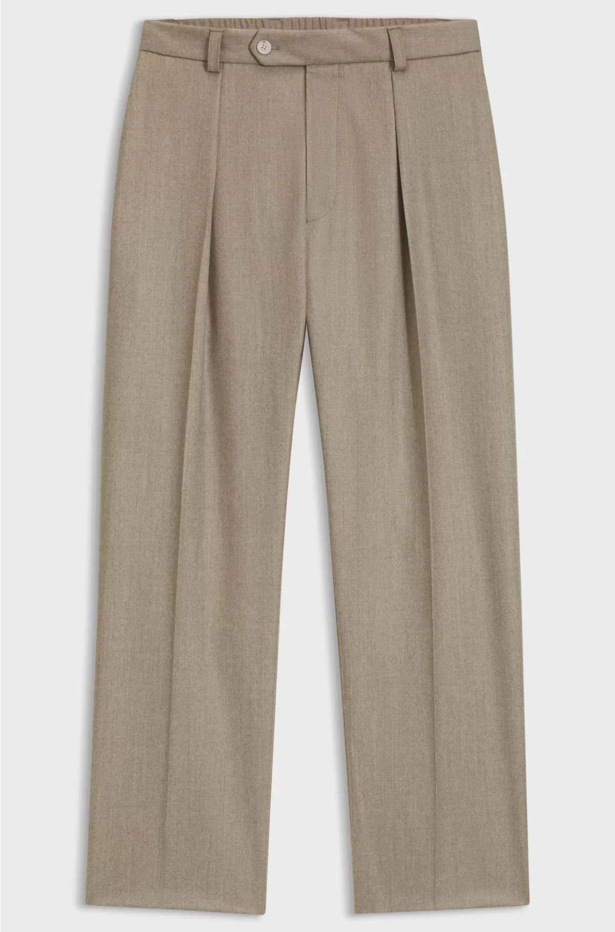 RELAXED-FIT TROUSERS IN VIRGIN WOOL