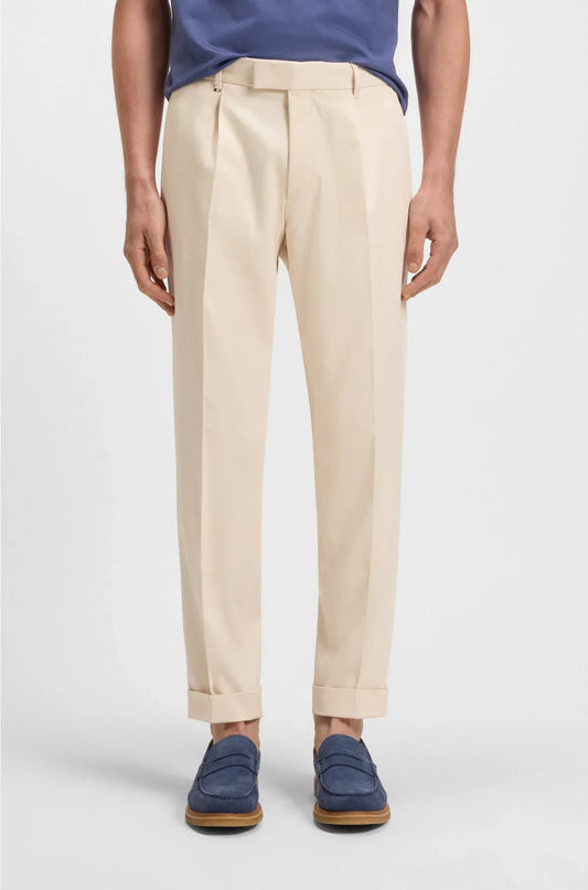 PANTALONE LAVABILE IN TESSUTO COMFORT-STRETCH