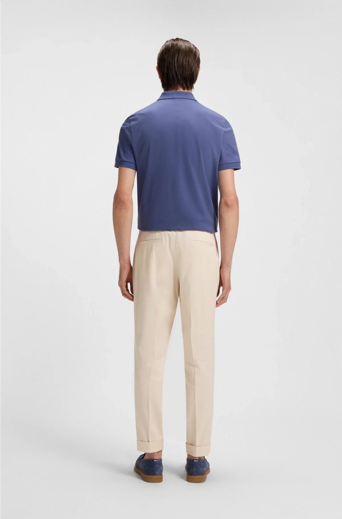 WASHABLE TROUSERS IN COMFORT-STRETCH FABRIC