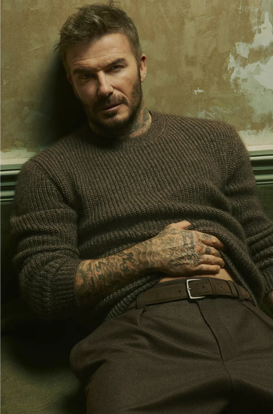 MAGLIONE IN MAGLIA CON COSTINE MELANGE
