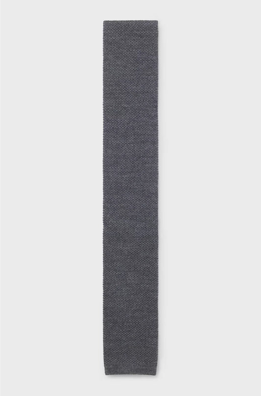 KNITTED TIE IN WOOL