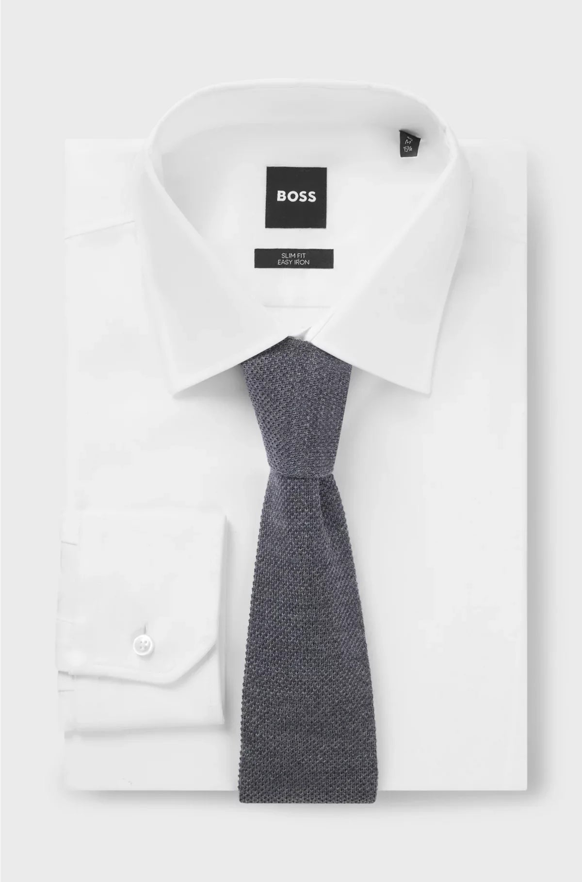 KNITTED TIE IN WOOL
