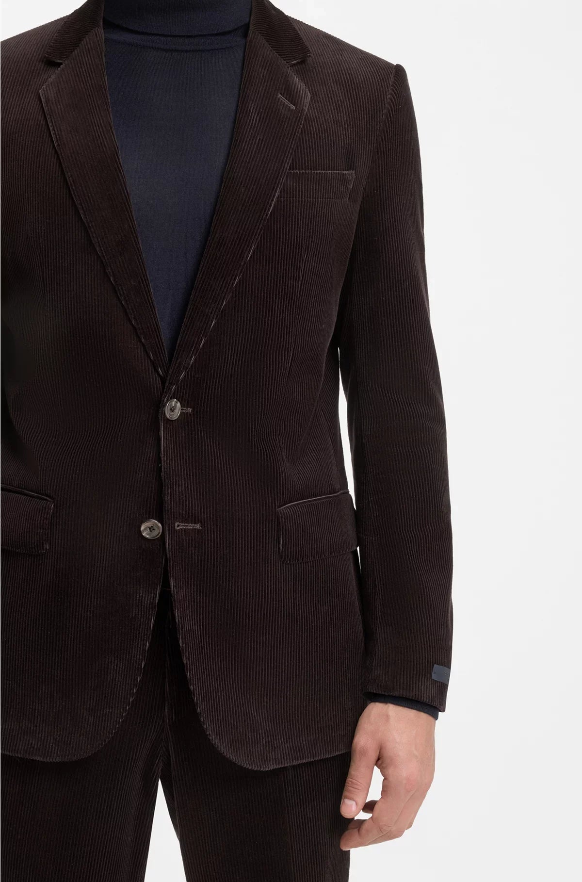 BLAZER IN COTONE A RIGHE