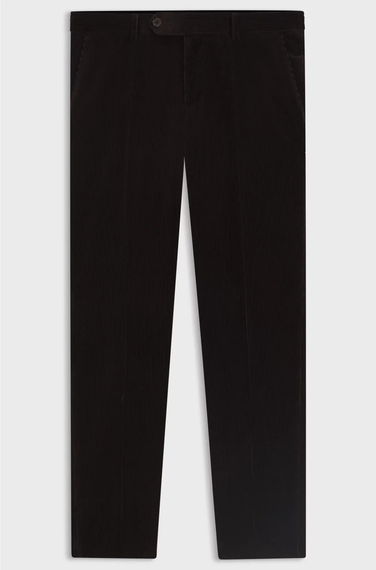PLEAT-FRONT TROUSERS IN STRIPED COTTON
