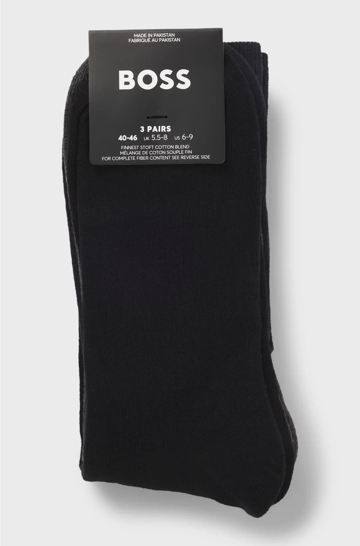 THREE-PACK OF REGULAR-LENGTH SOCKS WITH LOGOS