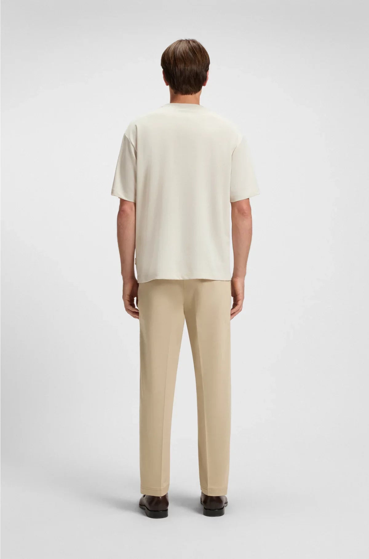 RELAXED-FIT COTTON-BLEND T-SHIRT