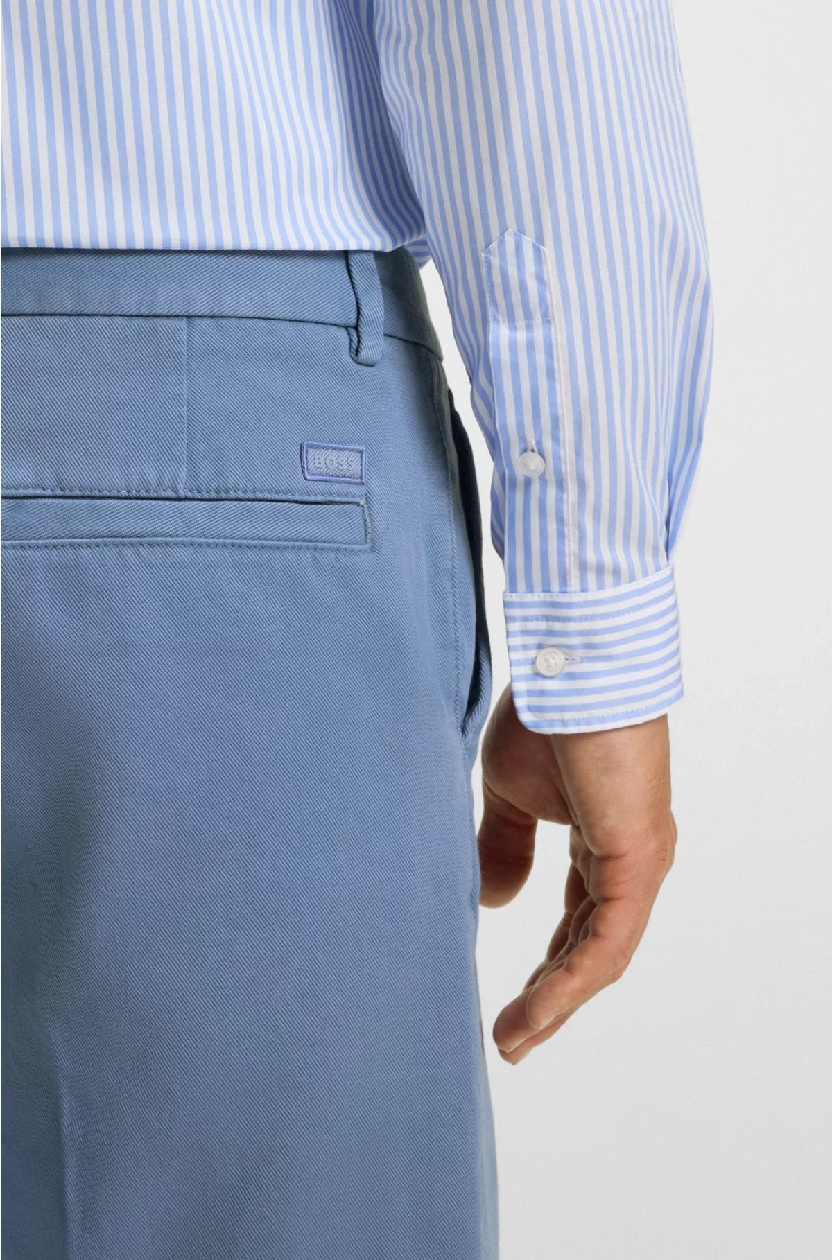 COTTON-TWILL SHORTS