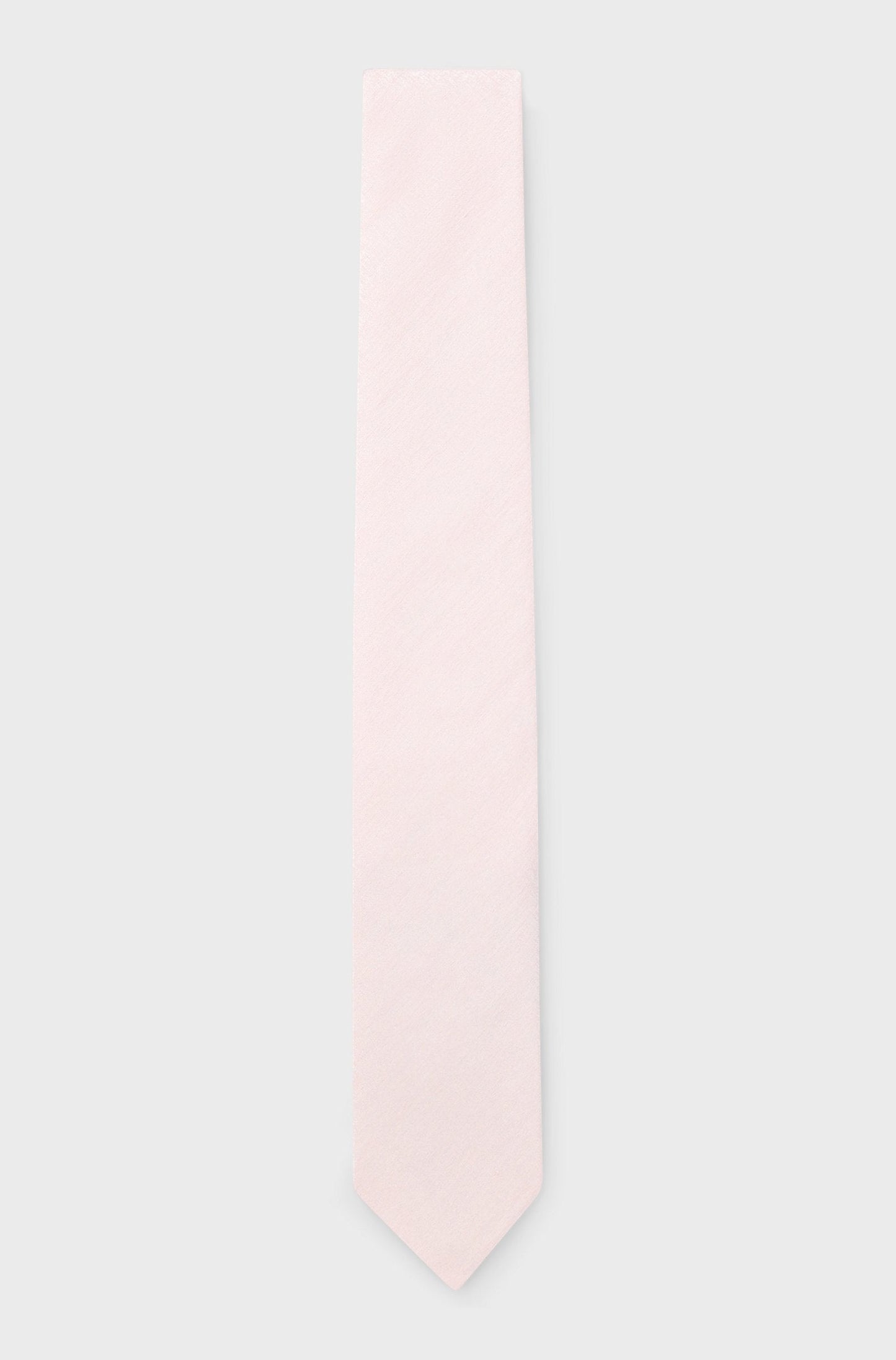 STRUCTURED TIE IN COTTON AND SILK