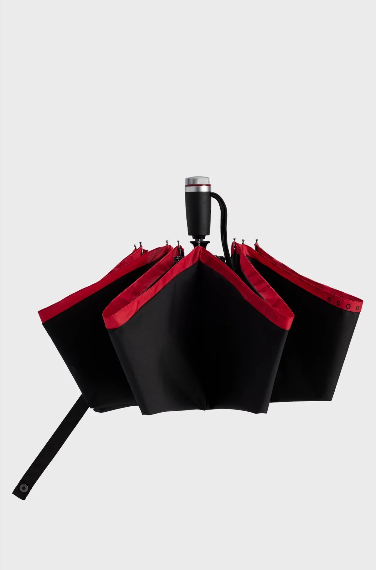 OMBRELLO TASCABILE CON BORDO ROSSO