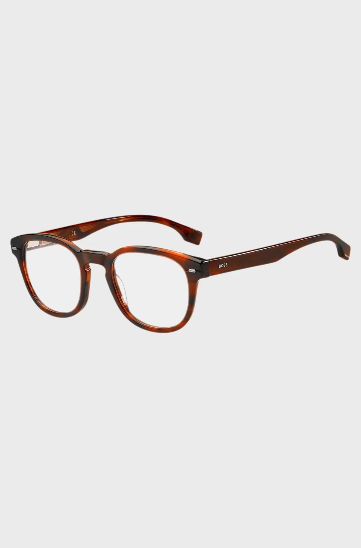 HAVANA-ACETATE OPTICAL FRAMES WITH METAL RIVETS