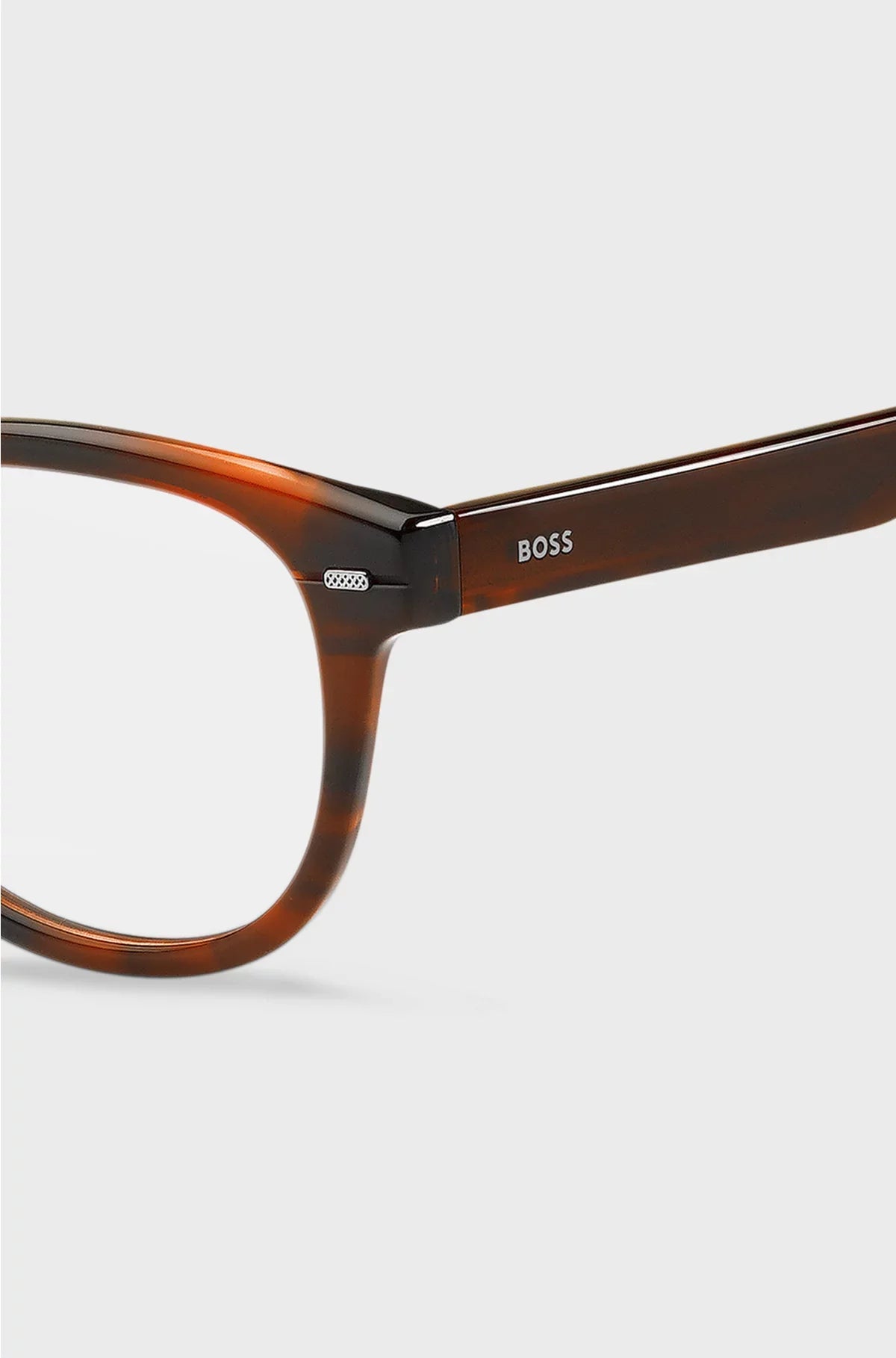 HAVANA-ACETATE OPTICAL FRAMES WITH METAL RIVETS