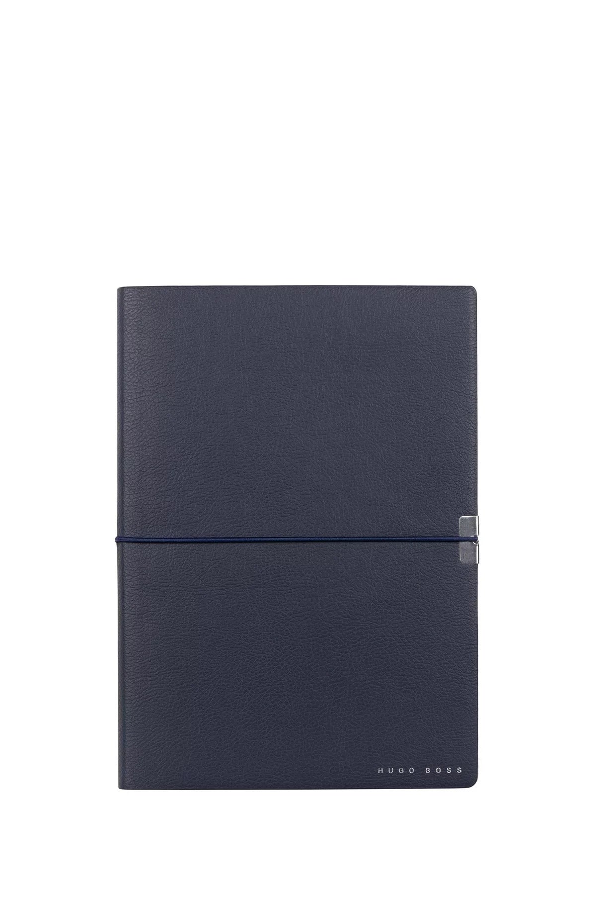 BLOCCO NOTES A5 BLU SCURO IN SIMILPELLE