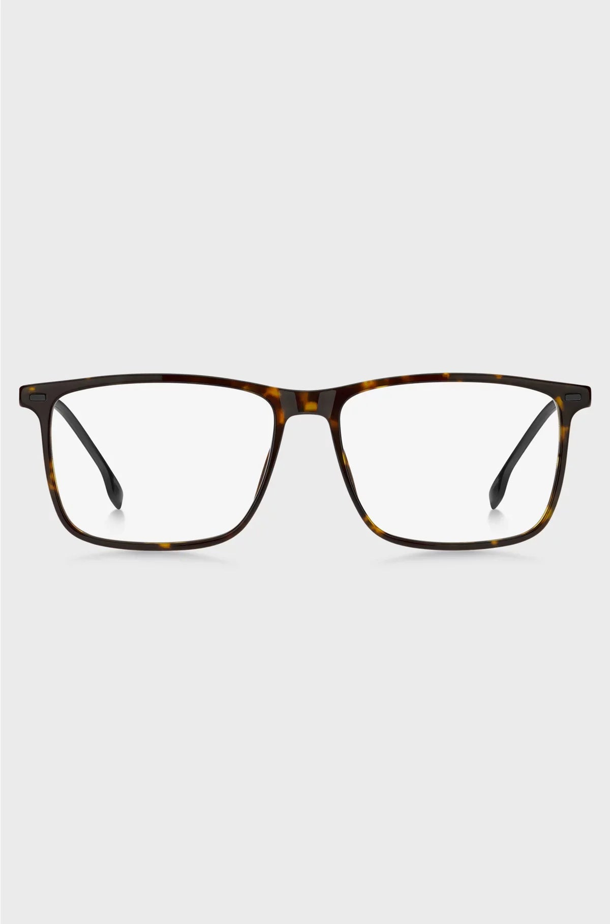 HAVANA-ACETATE OPTICAL FRAMES WITH BLACK-STEEL TEMPLES