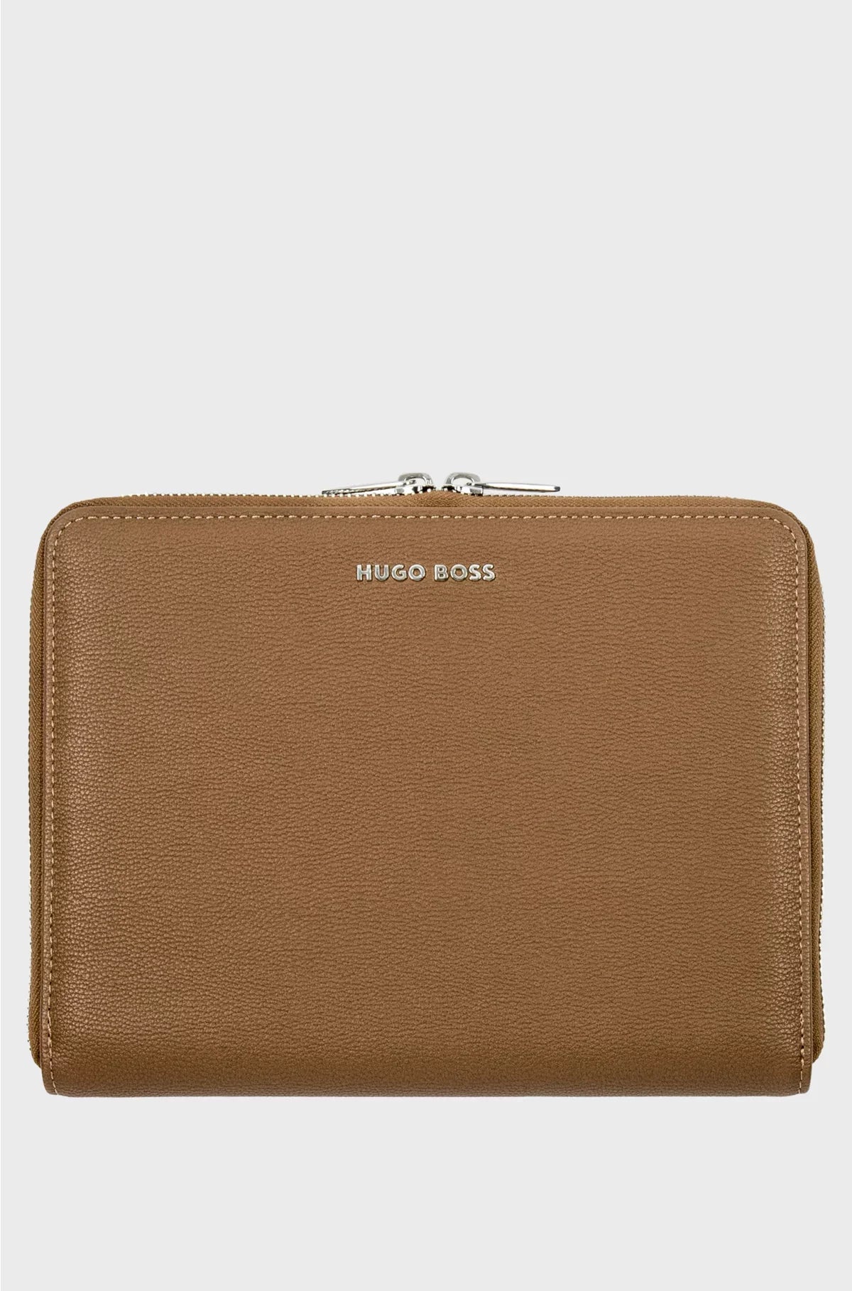 CAMEL A5 CONFERENCE FOLDER IN PEBBLE-TEXTURED FAUX LEATHER