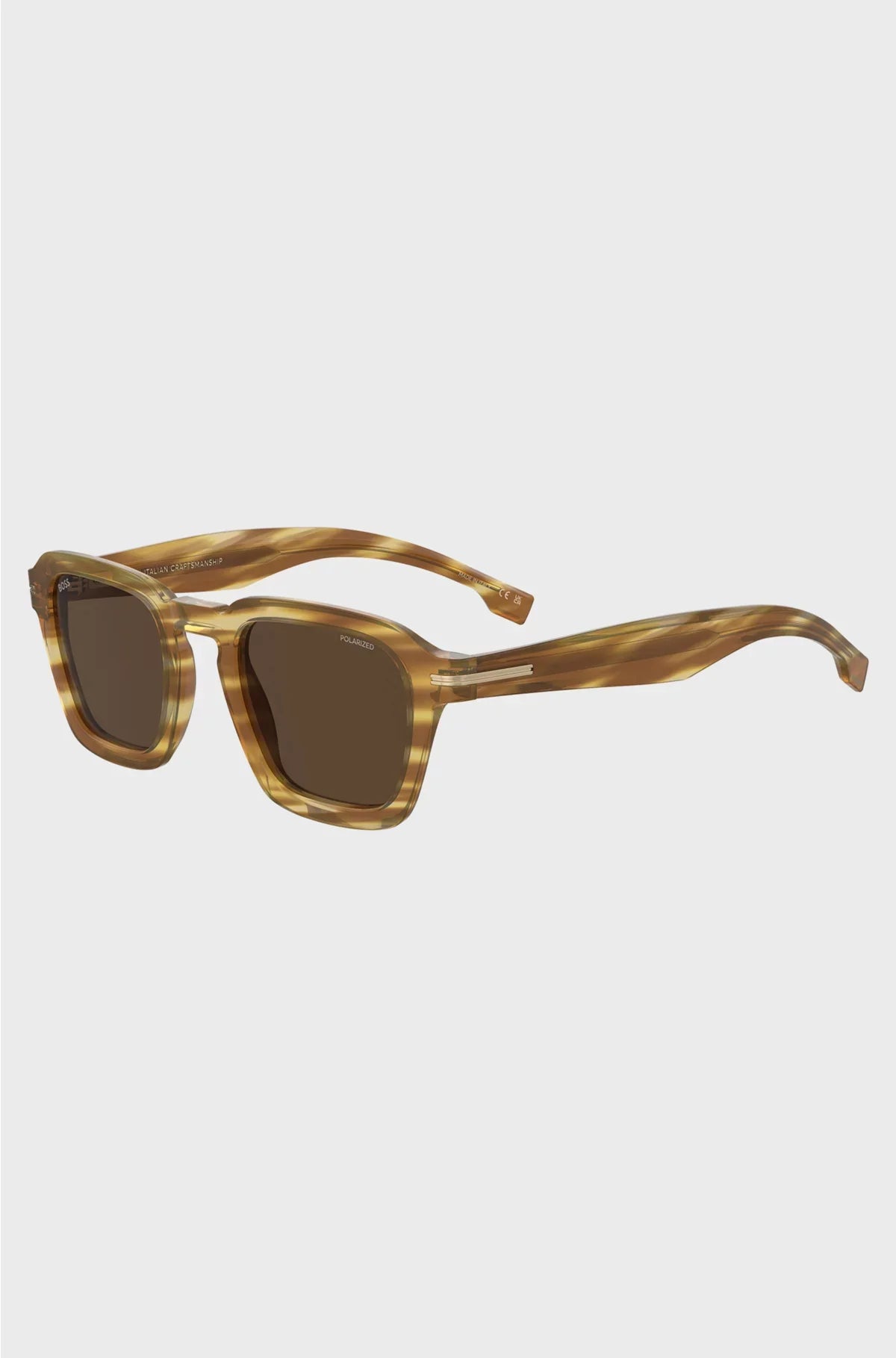 LIMITED-EDITION ITALIAN-CRAFTED SUNGLASSES IN PATTERNED ACETATE