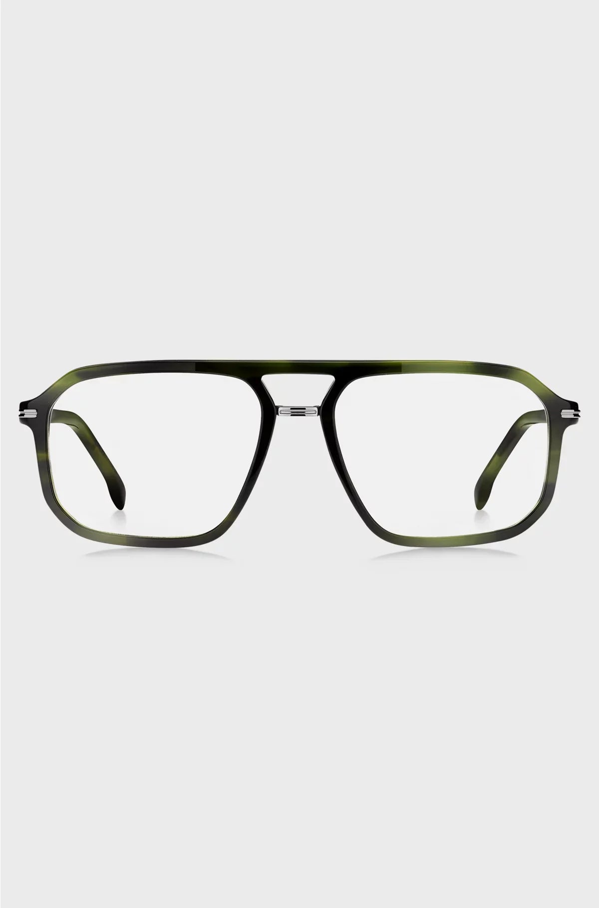 GREEN-HORN OPTICAL FRAMES WITH DOUBLE BRIDGE