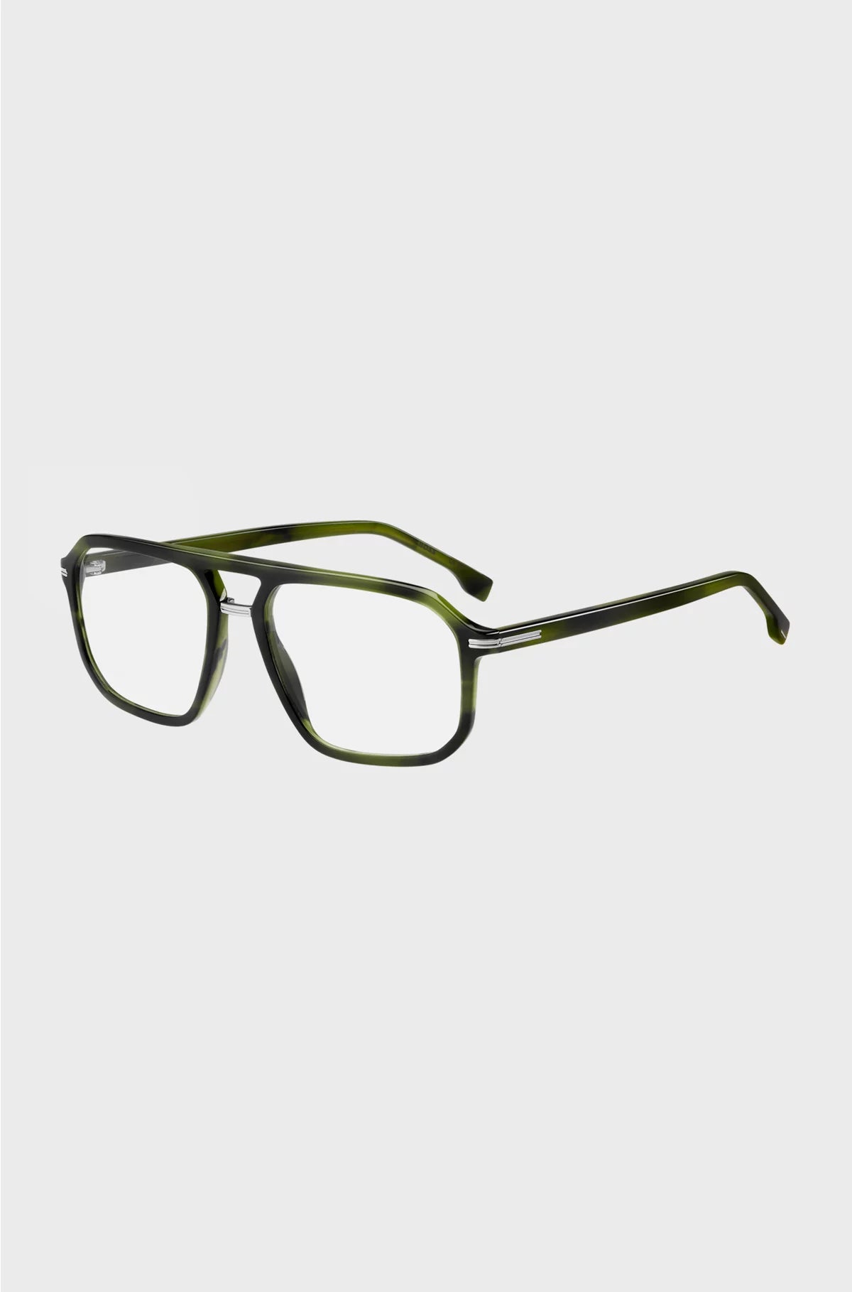 GREEN-HORN OPTICAL FRAMES WITH DOUBLE BRIDGE