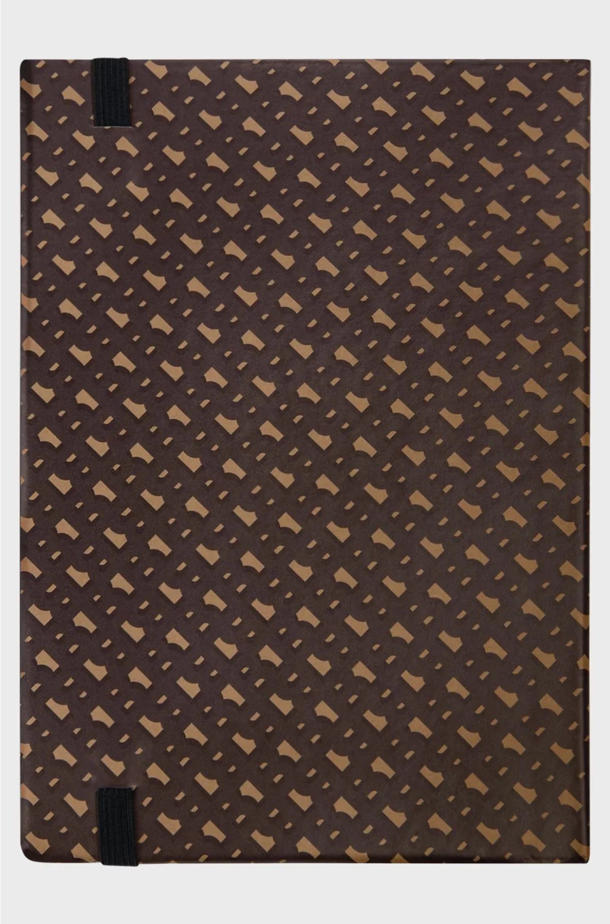 A5 MONOGRAM-PATTERN NOTEBOOK AND BALLPOINT PEN SET