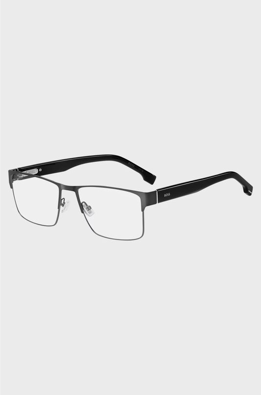 BLACK-STEEL OPTICAL FRAMES WITH FLEXIBLE HINGES