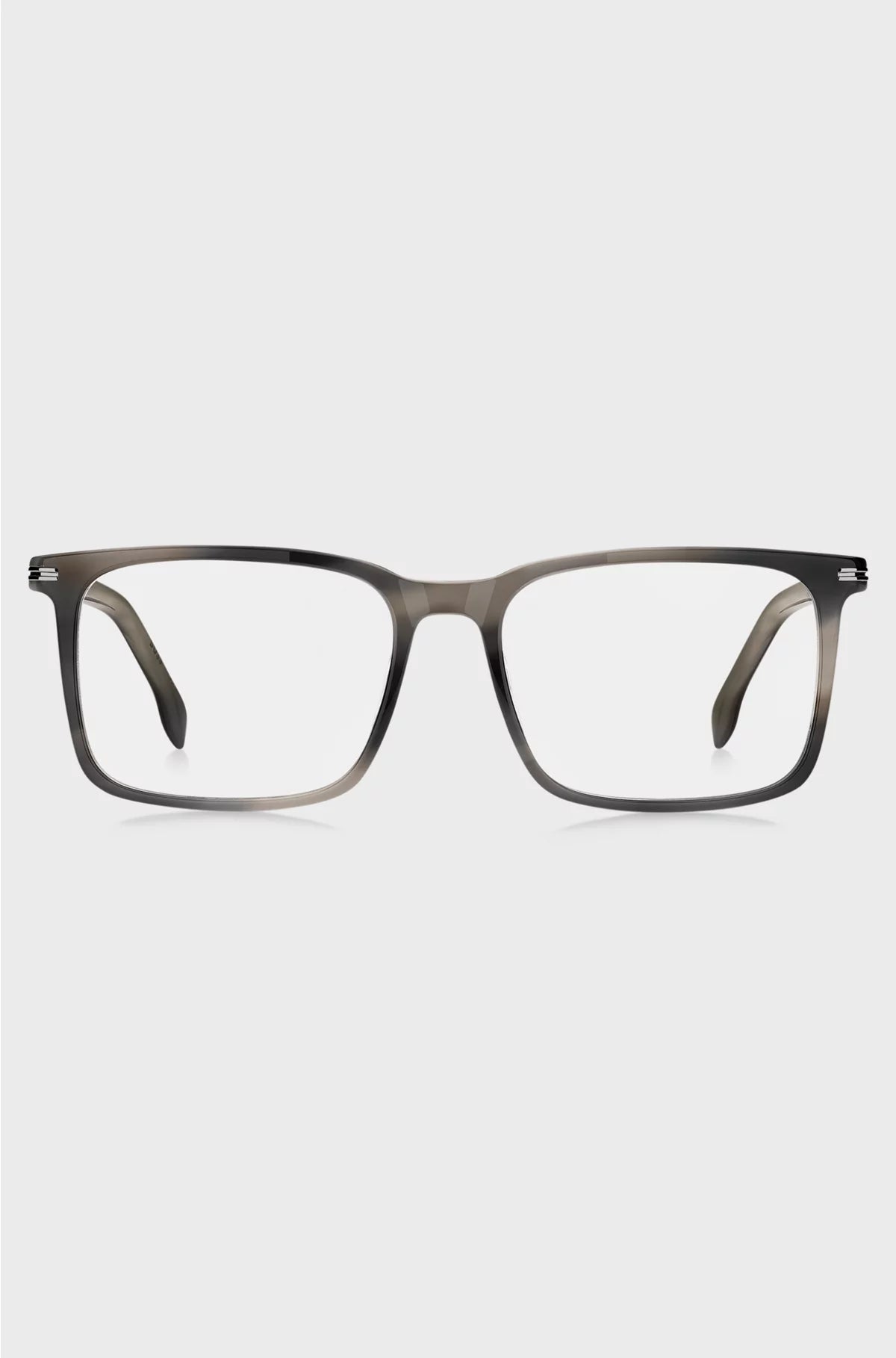 PATTERNED-ACETATE OPTICAL FRAMES WITH SILVER-TONE TRIMS