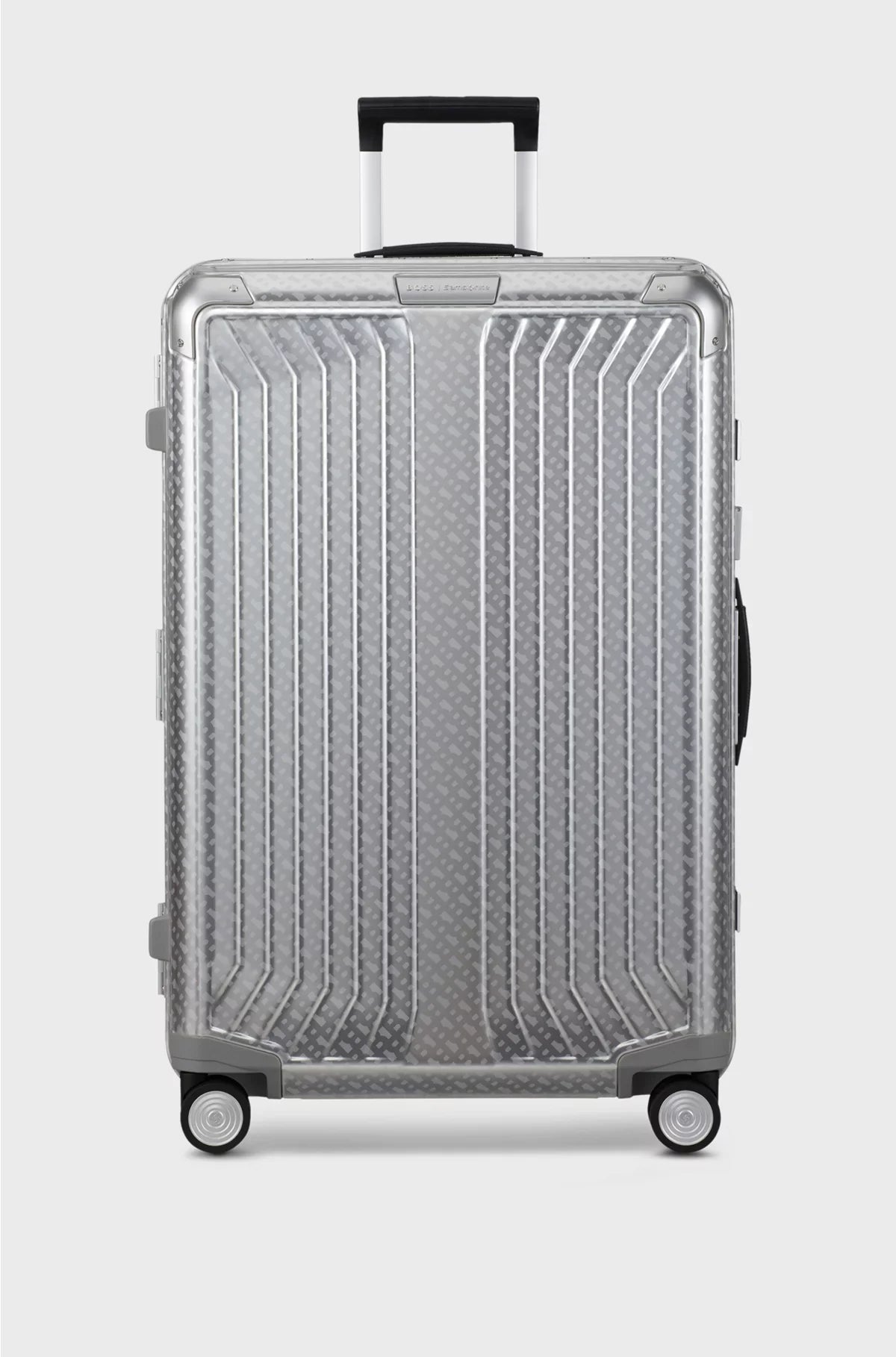 SILVER ALUMINIUM SUITCASE 76CM
