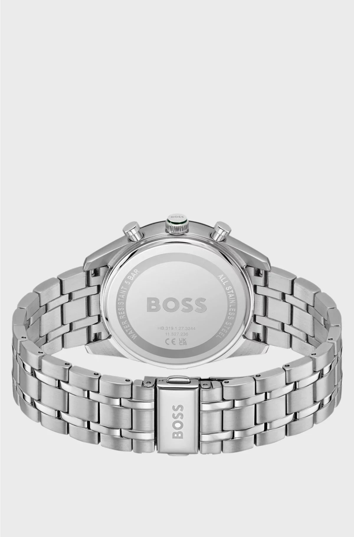 TOURMASTER GREEN-DIAL WATCH WITH TWO-TONE BRACELET