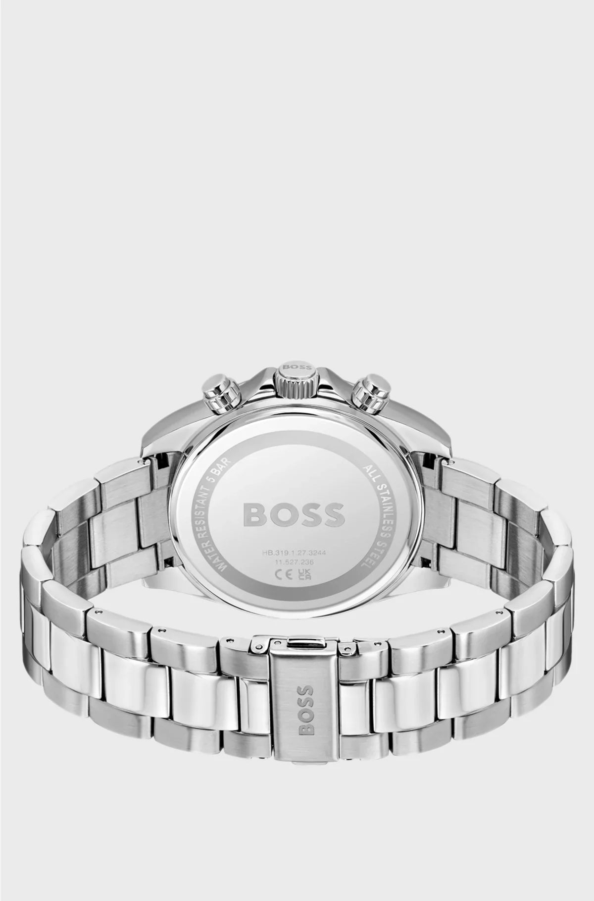 HERO 2.0 GREEN-DIAL CHRONOGRAPH WATCH WITH STEEL BRACELET
