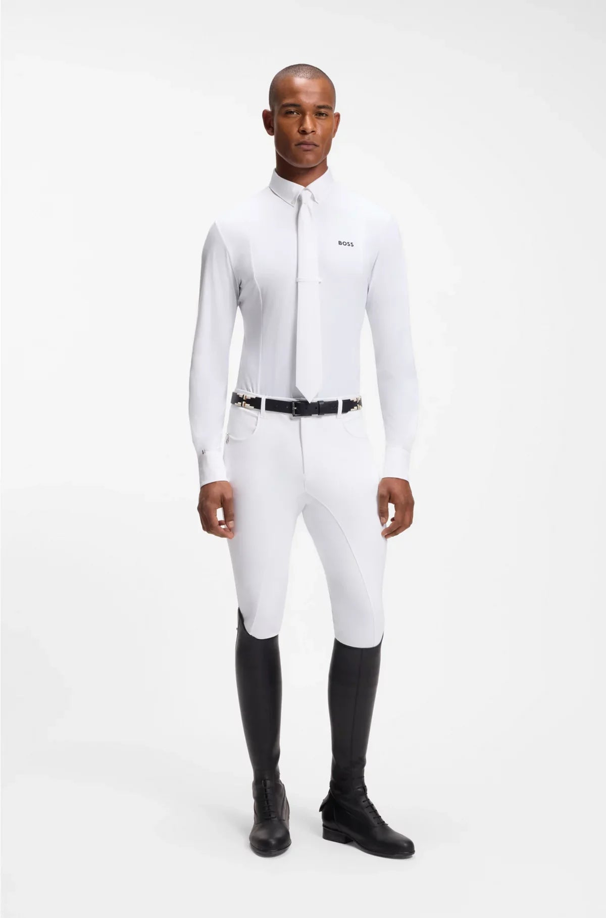 EQUESTRIAN FULL-GRIP BREECHES IN POWER-SPORT FABRIC