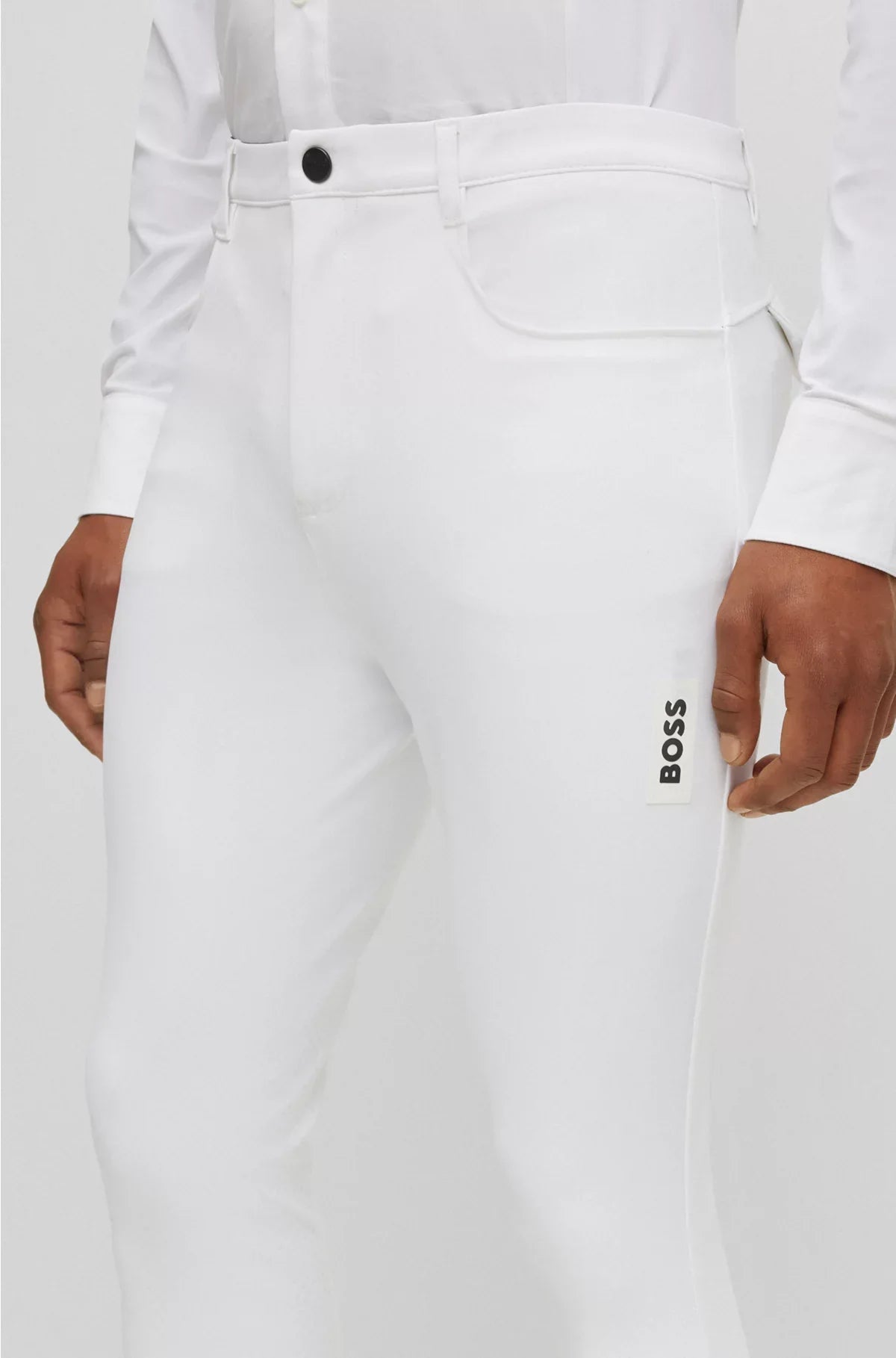 EQUESTRIAN KNEE-GRIP BREECHES IN POWER-STRETCH MATERIAL