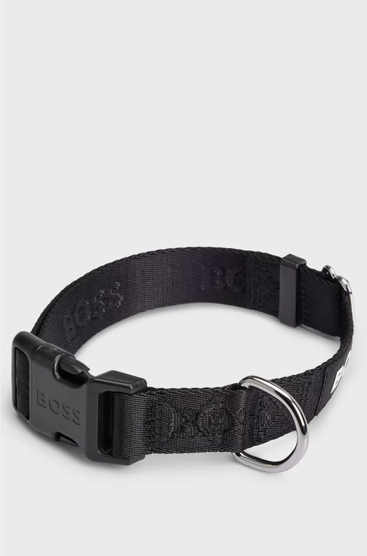 COLLARE PER CANE CON LOGO JACQUARD