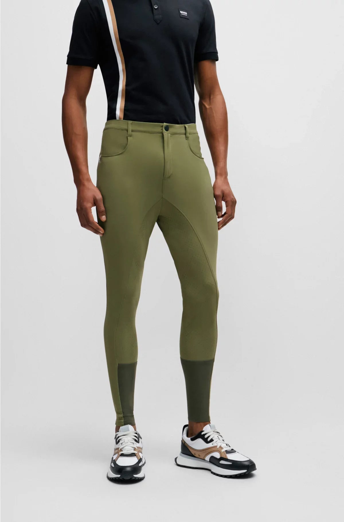 EQUESTRIAN BREECHES WITH FULL GRIP