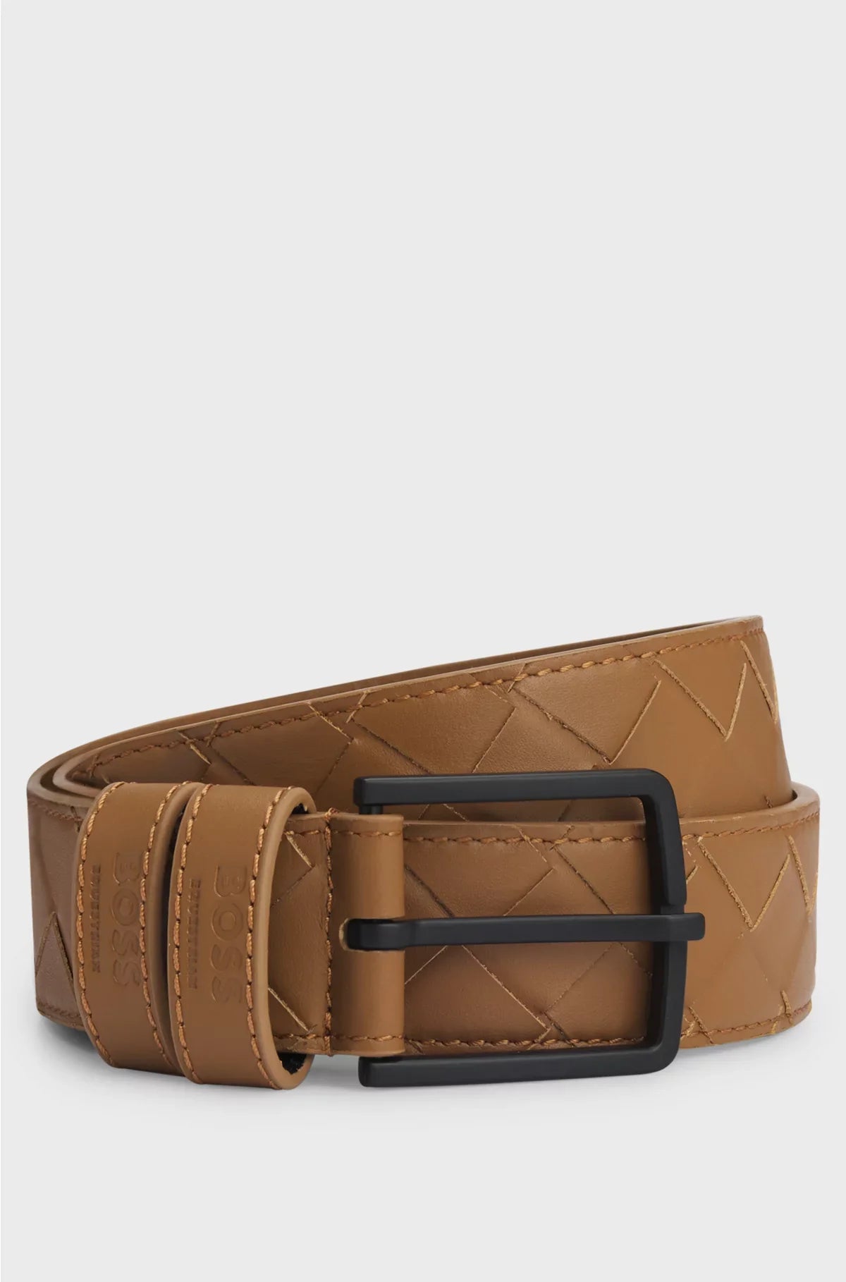 EQUESTRIAN BELT IN BRAIDED LEATHER