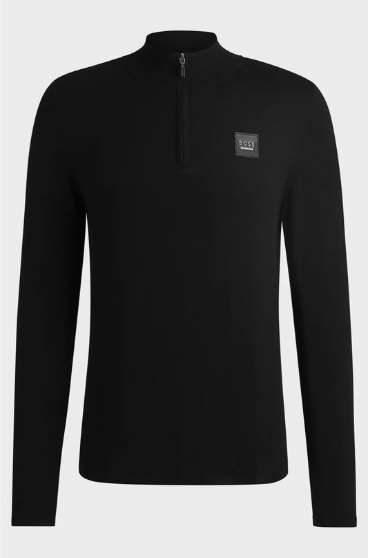 MAGLIONE TROYER EQUESTRE CON PATCH LOGO