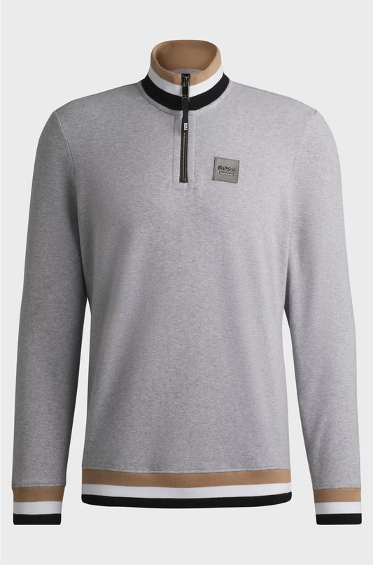 EQUESTRIAN TROYER SWEATSHIRT IN STRETCH COTTON