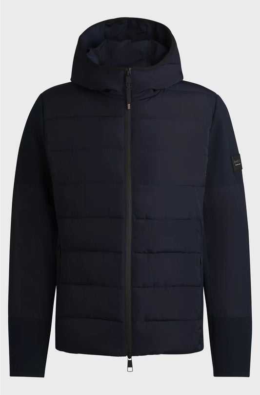 EQUESTRIAN WATER-REPELLENT HYBRID PADDED JACKET