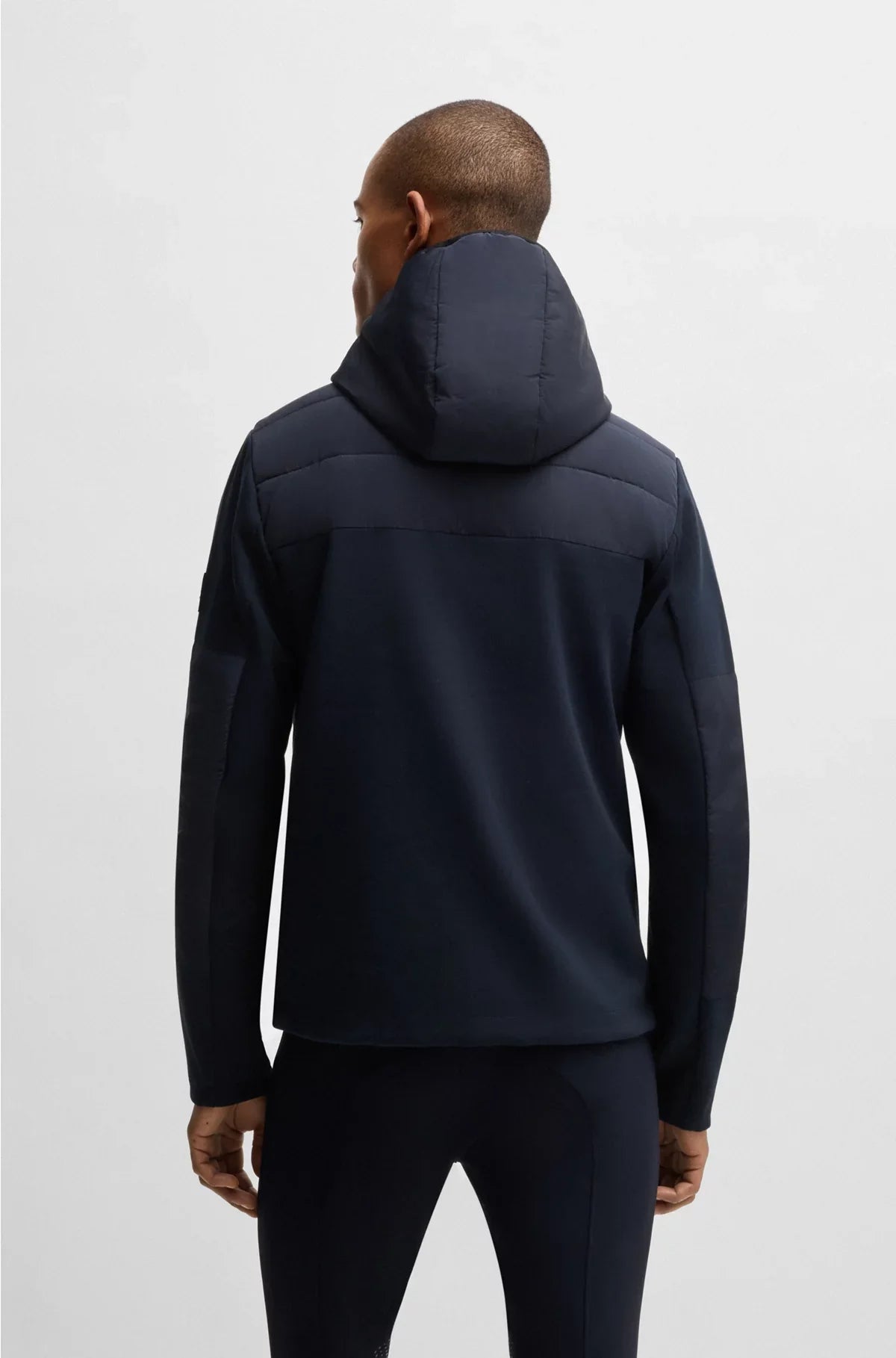 EQUESTRIAN WATER-REPELLENT HYBRID PADDED JACKET