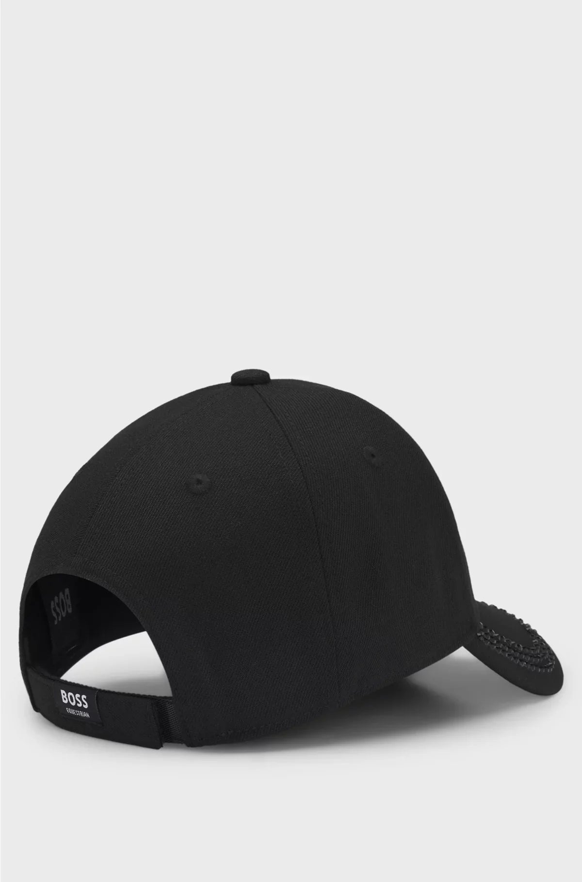 EQUESTRIAN CAP WITH CRYSTAL LOGO