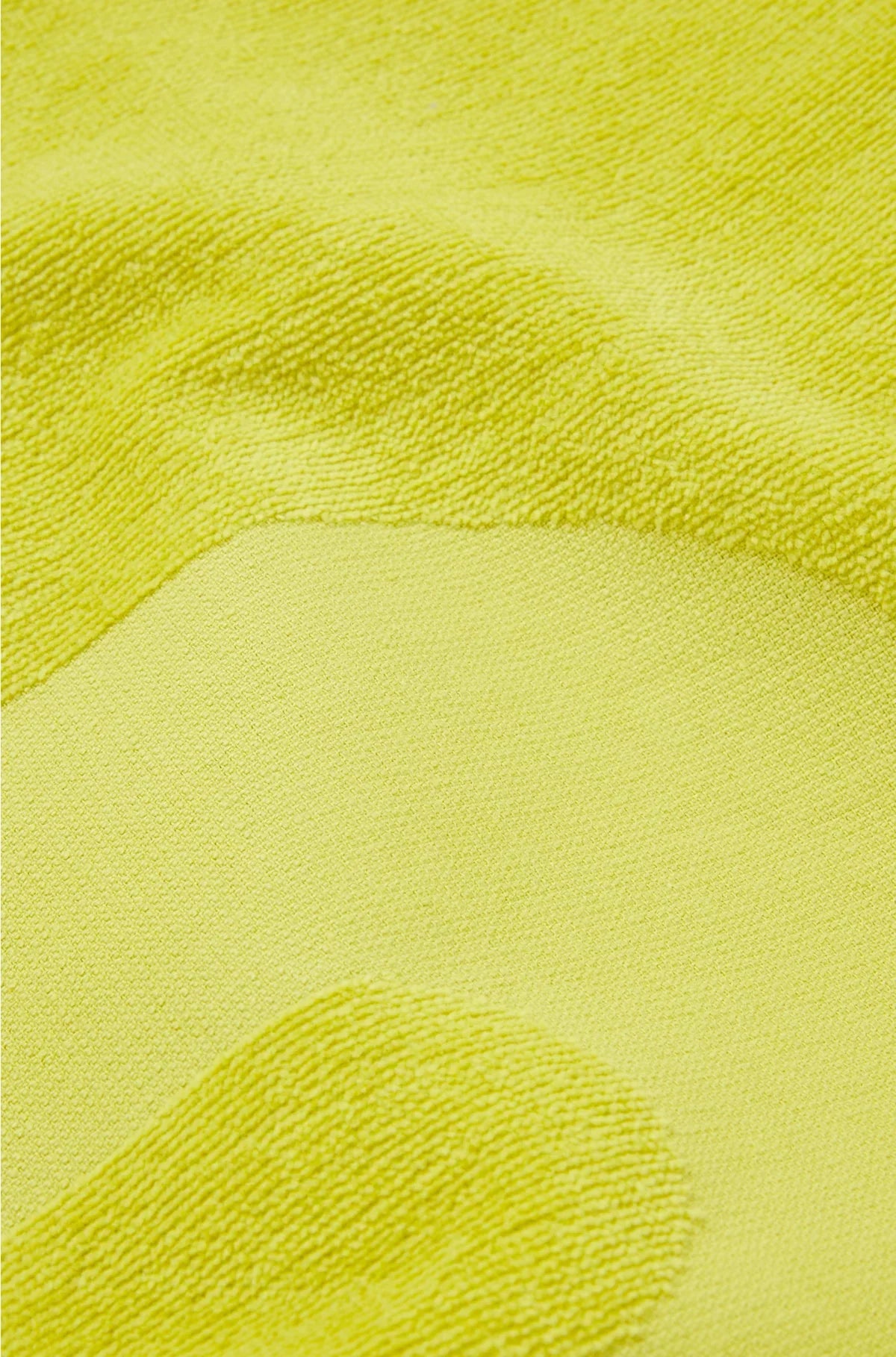 COTTON-VELVET BEACH TOWEL WITH SCULPTED LOGO