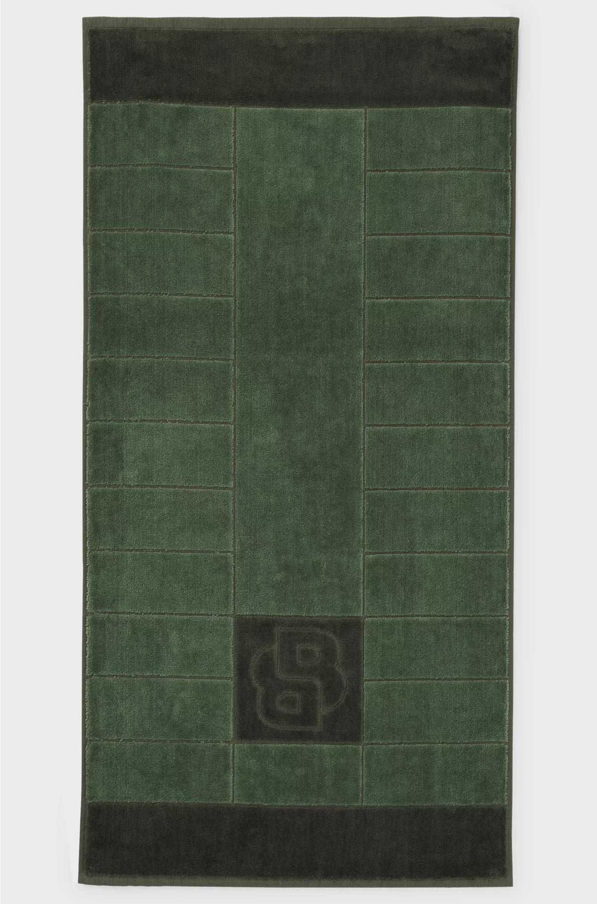 COTTON HAND TOWEL WITH DOUBLE B MONOGRAM