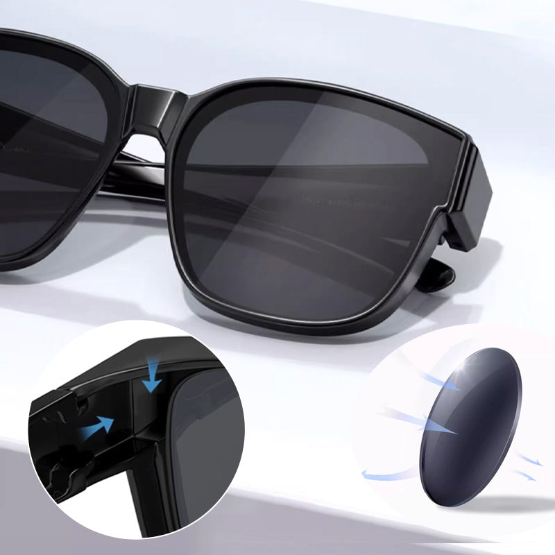 Occhiali da sole polarizzati con protezione UV a doppio uso (50% DI SCONTO)